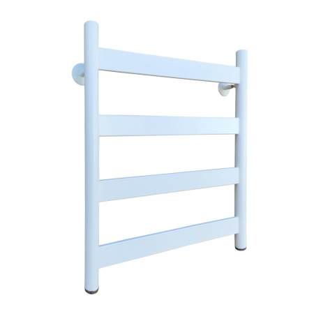 Полотенцесушитель водяной Ростела Престиж белый нижн.подв.1" 500х600/4 Полотенцесушитель водяной Ростела Престиж белый нижн.подв.1" 500х600/4